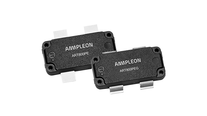 Ampleon unveils new 800 W extremely rugged ART LDMOS RF power transistors